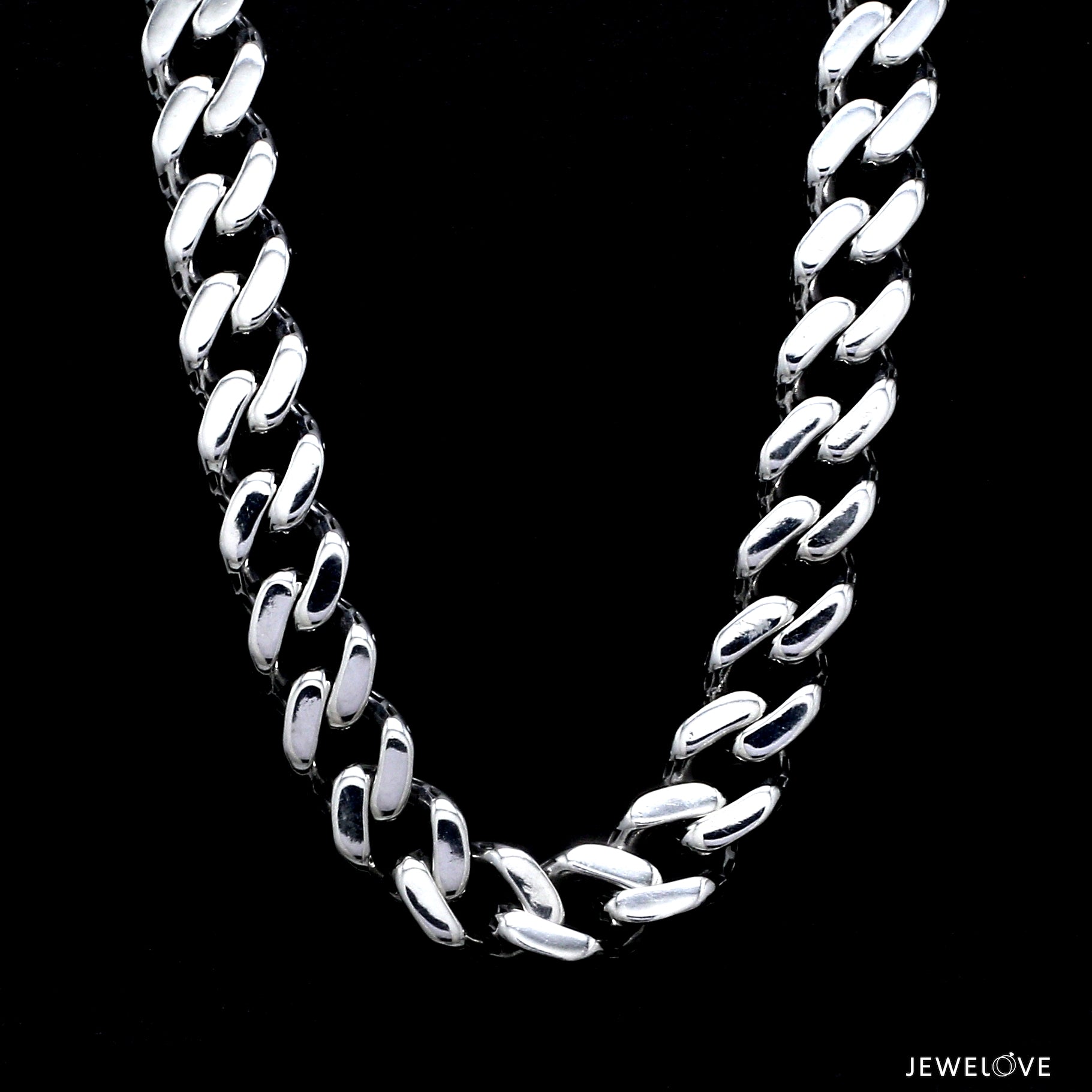Men of Platinum | 11.5mm Platinum Double Side Heavy Chain for Men JL PT CH 1382