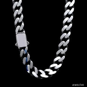 Men of Platinum | 11.5mm Platinum Double Side Heavy Chain for Men JL PT CH 1382