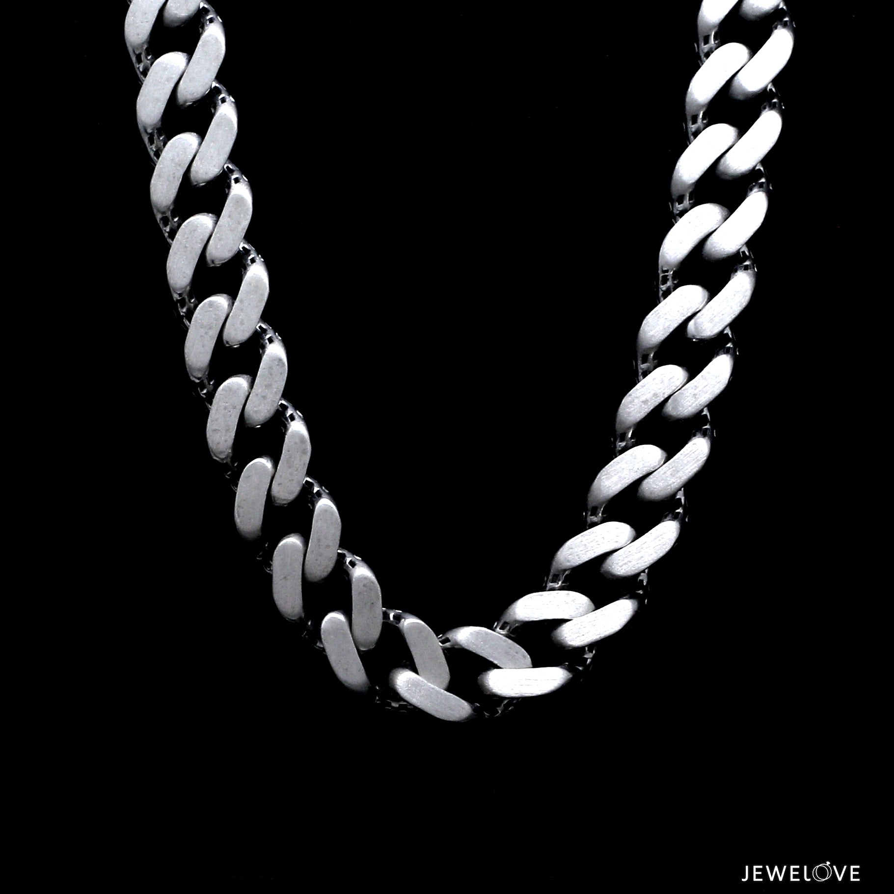 Men of Platinum | 11.5mm Platinum Double Side Heavy Chain for Men JL PT CH 1382