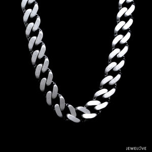 Men of Platinum | 11.5mm Platinum Double Side Heavy Chain for Men JL PT CH 1382