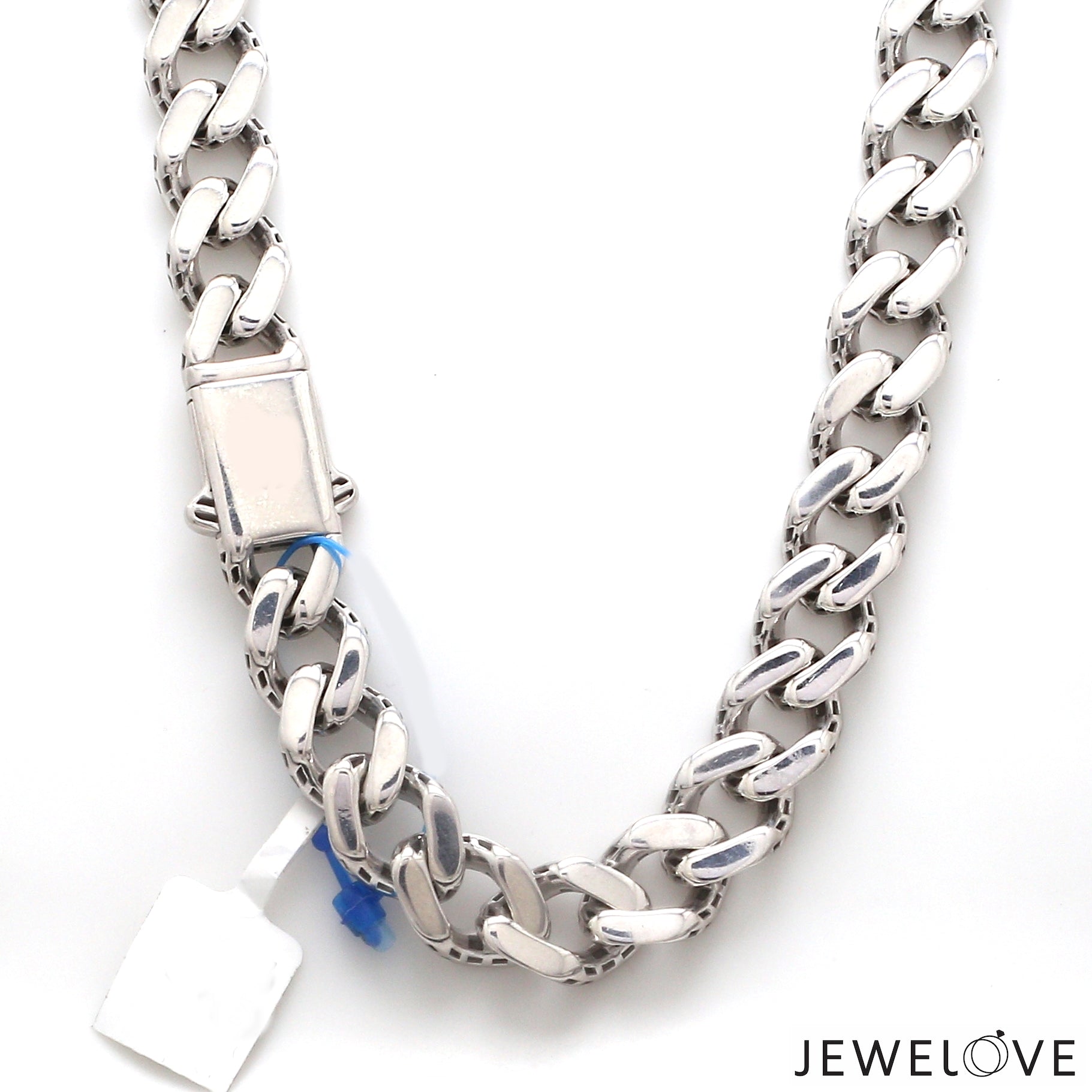 Men of Platinum | 11.5mm Platinum Double Side Heavy Chain for Men JL PT CH 1382