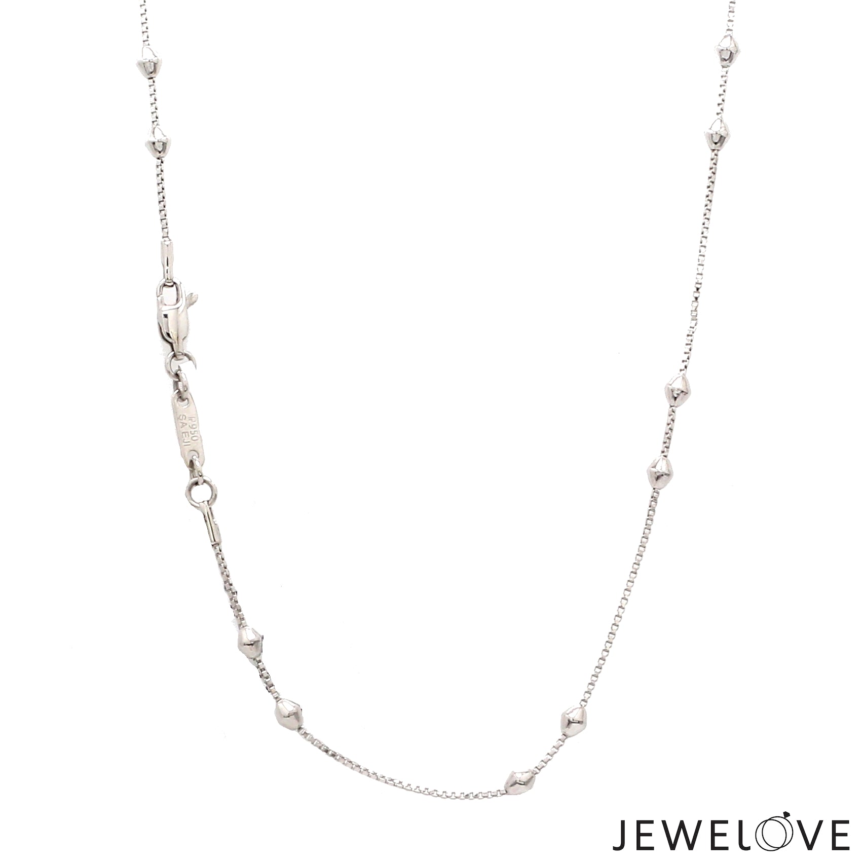 Platinum Necklace Chain for Women JL PT CH 1387