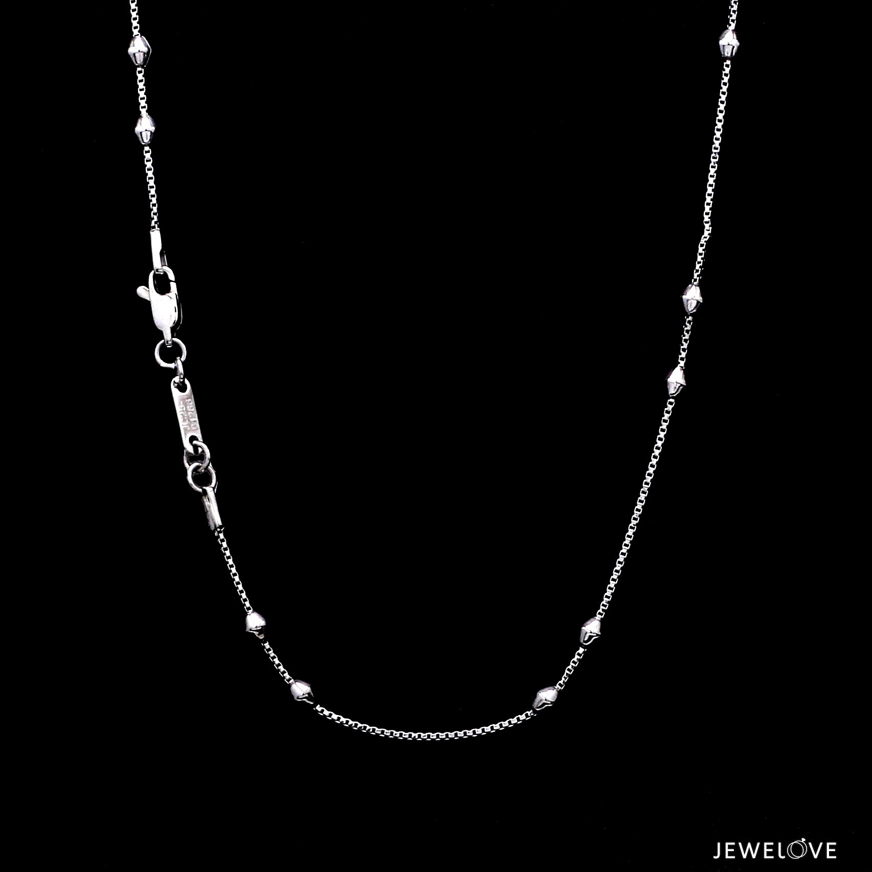 Platinum Necklace Chain for Women JL PT CH 1387