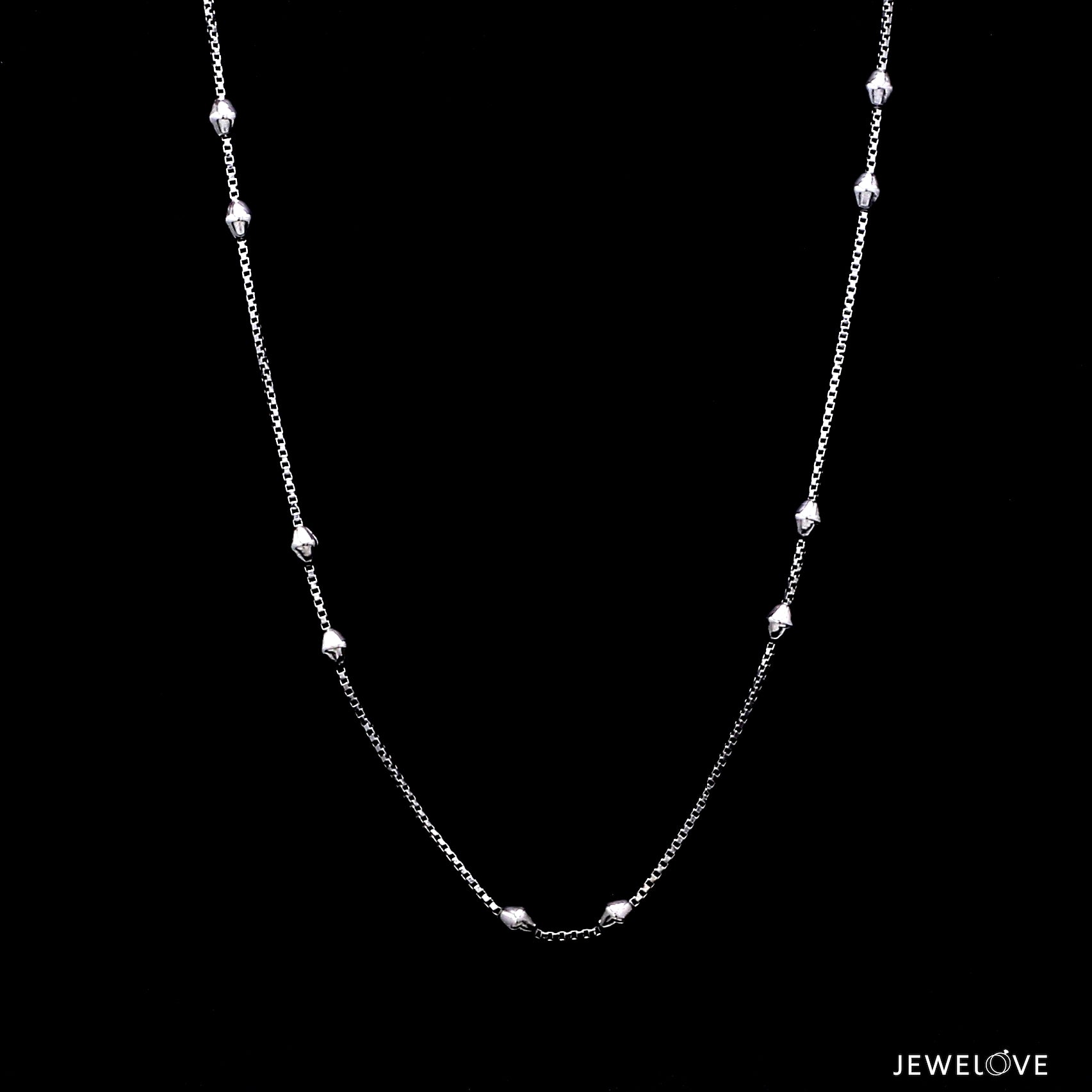 Platinum Necklace Chain for Women JL PT CH 1387