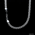 Load image into Gallery viewer, 6mm Japanese Platinum Double Side Chain for Men JL PT CH 1401
