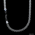 Load image into Gallery viewer, 6mm Japanese Platinum Double Side Chain for Men JL PT CH 1401
