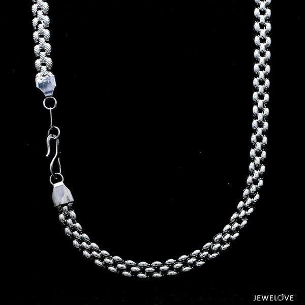 6mm Japanese Platinum Double Side Chain for Men JL PT CH