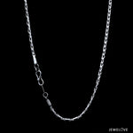 Load image into Gallery viewer, 2.25mm Japanese Platinum Designer Links Unisex Chain JL PT CH 1402
