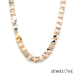 Load image into Gallery viewer, Men of Platinum | 6.25mm Platinum Rose Gold Chain for Men JL PT CH 1410
