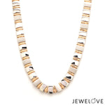 Load image into Gallery viewer, Men of Platinum | 6.25mm Platinum Rose Gold Chain for Men JL PT CH 1410
