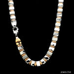 Load image into Gallery viewer, Men of Platinum | 6.25mm Platinum Rose Gold Chain for Men JL PT CH 1410

