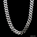 Load image into Gallery viewer, Men of Platinum | 9.5mm Heavy Cuban Chain for Men JL PT CH 1416
