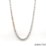 Load image into Gallery viewer, Men of Platinum | 3mm Rose Gold Chain for Men JL PT CH 1421
