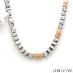 Load image into Gallery viewer, Men of Platinum | 4mm Rose Gold Chain for Men JL PT CH 1422
