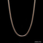 Load image into Gallery viewer, 2mm Platinum 18K Rose Gold Chain for Men JL PT CH 1429
