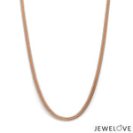 Load image into Gallery viewer, 2mm Platinum 18K Rose Gold Chain for Men JL PT CH 1429
