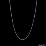 Load image into Gallery viewer, 1mm Platinum Figaro Chain for Women JL PT CH 1444

