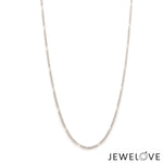 Load image into Gallery viewer, 1.25mm Platinum Figaro Chain for Women JL PT CH 1445
