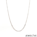 Load image into Gallery viewer, 1.25mm Platinum Figaro Chain for Women JL PT CH 1450
