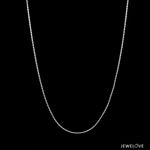 Load image into Gallery viewer, 1mm Platinum Unisex Venetian Chain JL PT CH 1451
