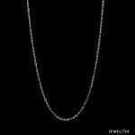 Load image into Gallery viewer, 1.25mm Platinum Chain for Women JL PT CH 1453
