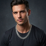 Load image into Gallery viewer, Men of Platinum | 7.5mm Platinum Heavy Chain for Men JL PT CH 1460
