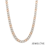 Load image into Gallery viewer, 4.25mm Platinum Rose Gold Chain for Men JL PT CH 1463
