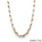 Load image into Gallery viewer, 4.5mm Platinum Rose Gold Chain for Men JL PT CH 1464

