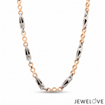 Load image into Gallery viewer, Men of Platinum | 4.75mm Platinum Rose Gold Chain for Men JL PT CH 1466
