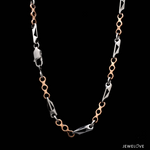 Load image into Gallery viewer, Men of Platinum | 4.75mm Platinum Rose Gold Chain for Men JL PT CH 1466
