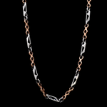 Load image into Gallery viewer, Men of Platinum | 4.75mm Platinum Rose Gold Chain for Men JL PT CH 1466
