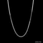 Load image into Gallery viewer, 2.25mm Platinum Flat Double Box Chain for Men JL PT CH 1469
