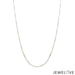 Load image into Gallery viewer, 1mm Platinum Twisted Box Unisex Chain JL PT CH 1474
