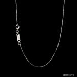 Load image into Gallery viewer, 1mm Platinum Twisted Box Unisex Chain JL PT CH 1474
