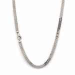 Load image into Gallery viewer, 3.5mm Platinum Flat Triple Box Chain for Men JL PT CH 1476
