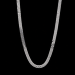 Load image into Gallery viewer, 3.5mm Platinum Flat Triple Box Chain for Men JL PT CH 1476

