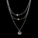 Load image into Gallery viewer, Platinum Necklace Chain with Rose Gold for Women JL PT CH 1479
