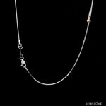 Load image into Gallery viewer, Platinum Necklace Chain with 18K Rose Gold for Women JL PT CH 1480

