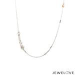 Load image into Gallery viewer, Platinum Necklace Chain with 18K Rose Gold for Women JL PT CH 1480
