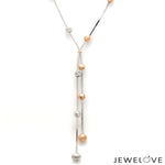 Load image into Gallery viewer, Platinum Rose Gold Necklace Chain for Women JL PT CH 1481
