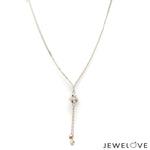 Load image into Gallery viewer, Platinum Necklace Chain with Rose Gold  for Women JL PT CH 1482
