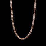 Load image into Gallery viewer, 3.2mm Platinum 18K Rose Gold Chain for Men JL PT CH 1487
