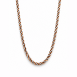 Load image into Gallery viewer, 3.2mm Platinum 18K Rose Gold Chain for Men JL PT CH 1487
