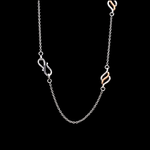 Load image into Gallery viewer, Platinum Rose Gold Necklace Chain for Women JL PT CH 1492
