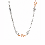 Load image into Gallery viewer, Platinum Rose Gold Chain for Unisex JL PT CH 1496
