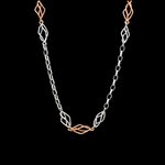 Load image into Gallery viewer, Platinum Rose Gold Chain for Unisex JL PT CH 1496
