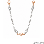 Load image into Gallery viewer, Platinum Rose Gold Chain for Unisex JL PT CH 1496
