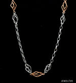 Load image into Gallery viewer, Platinum Rose Gold Chain for Unisex JL PT CH 1496
