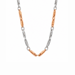 Load image into Gallery viewer, 3mm Platinum Rose Gold Chain for Men JL PT CH 1498
