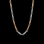 Load image into Gallery viewer, 3mm Platinum Rose Gold Chain for Men JL PT CH 1498
